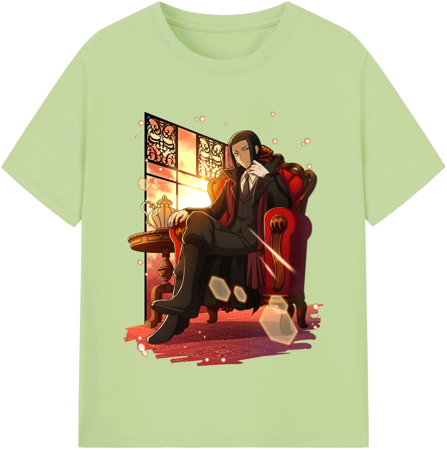 （画像用） 文豪ストレイドッグス Bungo Stray Dogs 綿100％半袖Tシャツ（フロントプリント）